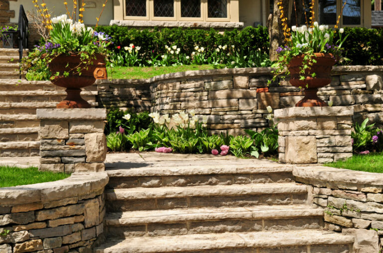 Natural stone masonry construction by ADV Masonry