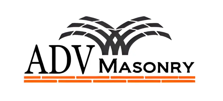 ADV Masonry Contractor Logo